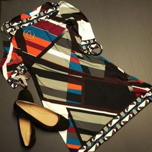 Donna Morgan Mod Print Dress